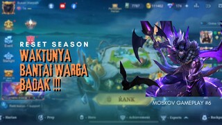 PUSH SUPREME MOSKOV AWAL SEASON - tutorial moskov goldlane mobile legend