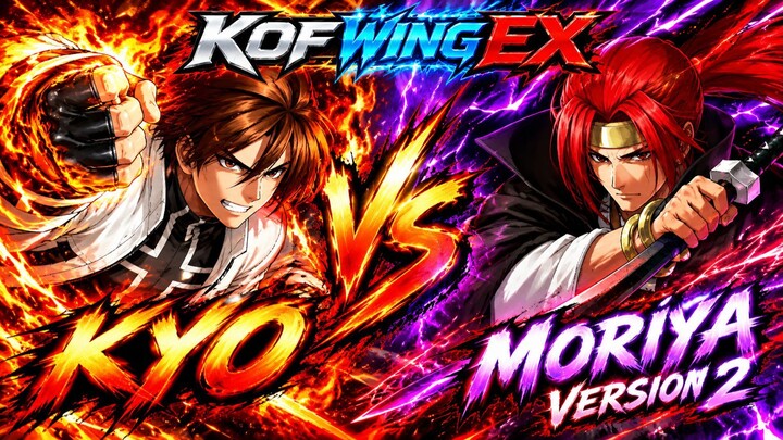Kyo vs Moriya V2 | KOF Wing EX | CPU vs CPU | #0000000030
