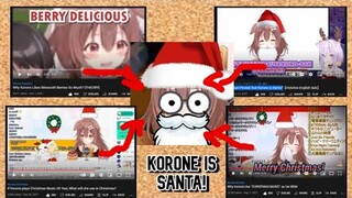 So We Were Right Korone Being Santa!?