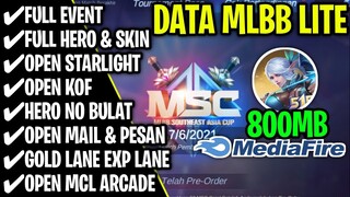 Data Mlbb Lite 800MB Event MSC - Ml Lite - Mlbb lite - Atasi Lag & Patah Patah