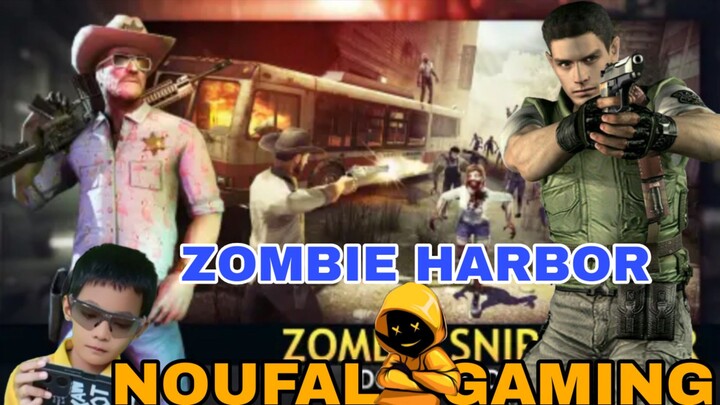 perang melawan zombie di game zombie harbor