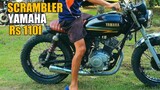 Scrambler motorcycle | yamaha rs 110f | wolangqueentv | scrambler | scrambler bike |yamaha scrambler
