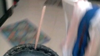 traveling shoe with toothpick