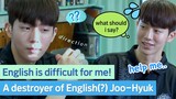 Nam Joo-Hyuk struggles communicate in English😵‍💫