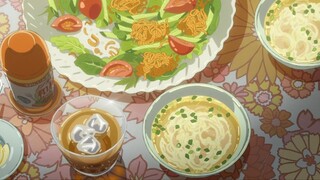 Animasi|Cuplikan Healing Makanan Anime