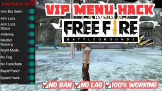 FREE FIRE VIP MENU HACK 100% WORKING | +DOWNLOAD LINK +PROOF