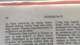 Pang Araw Araw na Talata.                                   Genesis 34:8-12