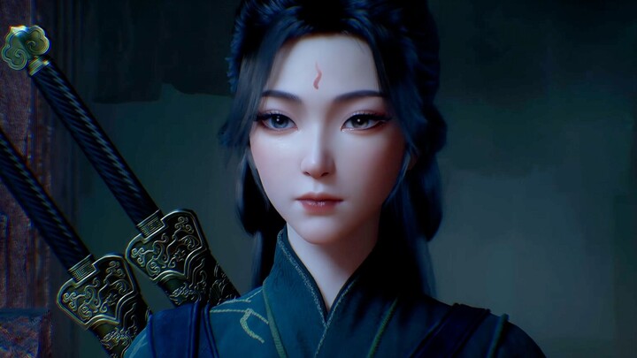 Doesn't her modeling cost money? The supporting female cultivator with two swords is so stunning!