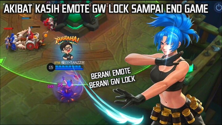 Berani Emote Berani Gw Lock Sampai End Game😏 - Tanzz Gameplay