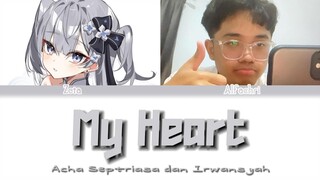 My Heart - Acha Septriasa dan Irwansyah | Cover by Alfachri, Vestia Zeta (Ai Cover)