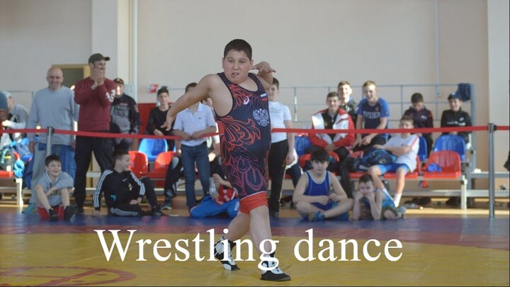 The victorious dance of Kaziev Tamik (Brut), the bronze medalist of the republican tournament in Elk
