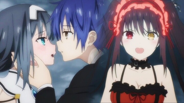 Moment ketika Beelzebub yg Rata di cipok dan kurumi yg Baper salting😘👏