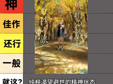 【轻小说推荐】《琥珀之秋，0秒之旅》