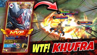 WTF! KHUFRA ULTI+FLICK MONTAGE | Pinas Moba TV | MLBB