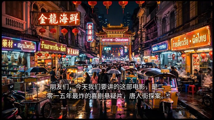 50分钟看完《唐人街探案》：结巴天才联手猥琐神探，七天破局，结尾少女的微笑细思极恐！