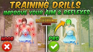 Zendex Training Drills/Routine (PUBG MOBILE) IMPROVE YOUR AIM AND REFLEXES + (HANDCAM) Tips & Tricks