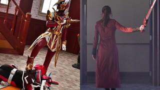 Reika biến hình, hiệp sĩ mới Sabera xuất hiện, Kamen Rider Holy Blade Chap 25