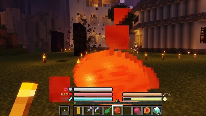 Legenda Keabadian Minecraft di Alam Manusia 30: Budidaya menjadi dewa! Coba saya lihat siapa lagi ya