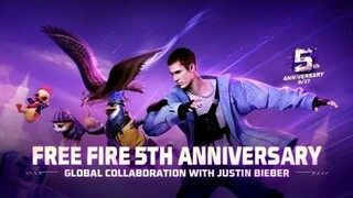 KOLABORASI FREE FIRE X JUSTIN BIEBER