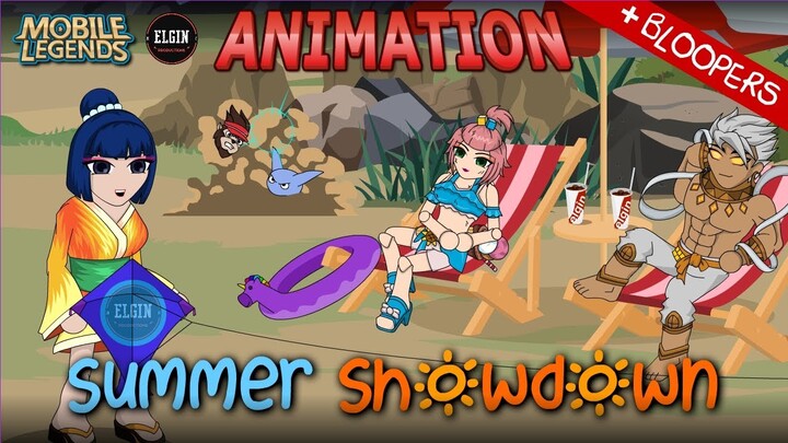 MOBILE LEGENDS ANIMATION - SUMMER SHOWDOWN (UNCUT + BLOOPERS)