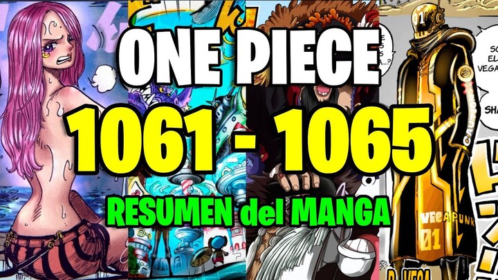 ONE PIECE 1061 al 1065 🔥 RESUMEN del MANGA | Full Haki Marco