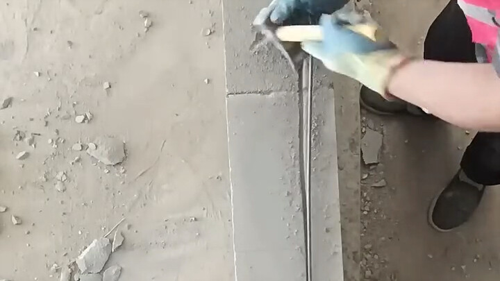 Kỹ thuật trang trí - Gắn cốt thép vào tường mới xây