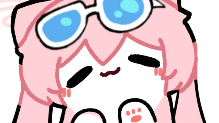 Tangan garukan kucing yang imut~