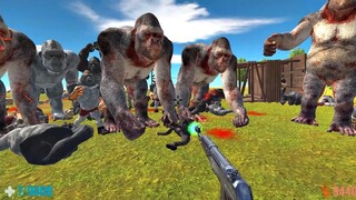 Playing Rise of the Apes Campaign. Animal Revolt Battle Simulator