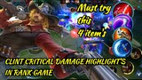 Clint Highlight Gameplay In Rank Game