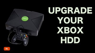 Original Xbox Hard Drive Upgrade Tutorial Guide How To Install New HDD