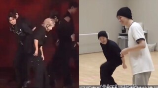 李老师模仿hoshi巡演时“忙忙碌碌寻宝藏”
