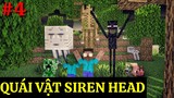 [ Lớp Học Quái Vật ] Cả Lớp Chiến Đấu Vơi Quái Vật Đầu Loa Kinh Dị (Siren Head)| Minecraft Animation