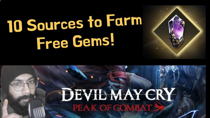 How to Farm Free Gems in Devil May Cry Peak Of Combat