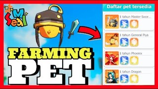 FARM PET , CARA EVO PET, FARM EXP iTEM PET ( PEMULA WAJiB TONTON ) - SEAL MOBiLE