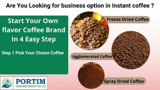 Your Brand Cherry Flavored Instant Coffee