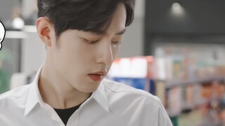 [Xiao Zhan] Tentang Dr. Gu menjemput seorang putra saat mengunjungi supermarket