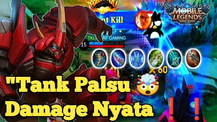 "Tank Palsu❗ Damage Nyata" Grock Full" Damage