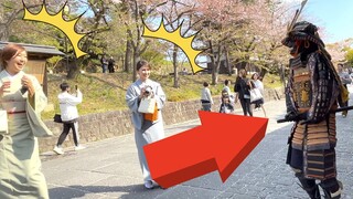 #3 SAMURAI Mannequin Prank in Kyoto Japan