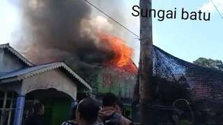 Kebakaran Rumah Di Sungai Batu Pada Tanggal 20/06/2022