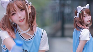 Kakak berekor kembar menunggumu di lapangan basket~★Gema yang bersinar~