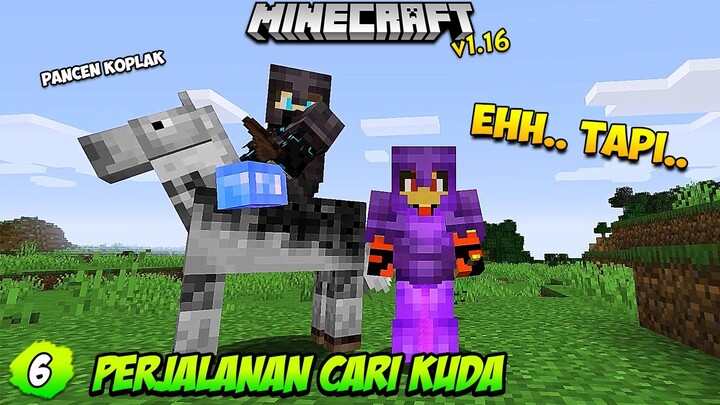 PERJALANAN MENCARI KUDA... EH TAPI.. - Minecraft Survival Indonesia (6) ~ PancenKoplak