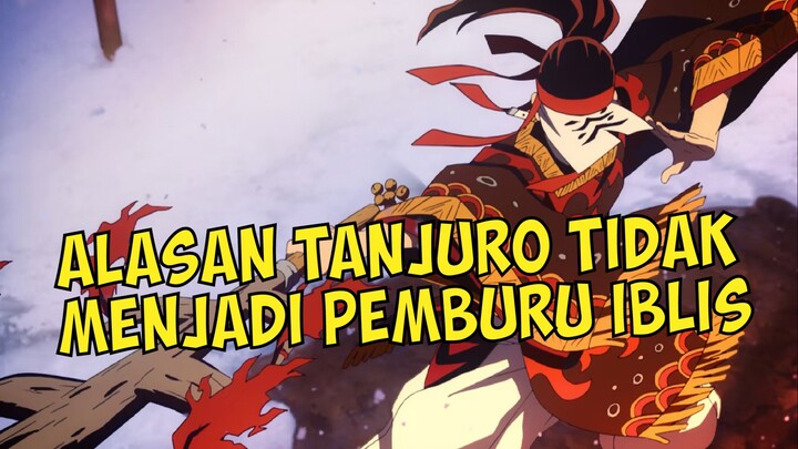 alasan tanjuro tidak menjadi pemburu iblis