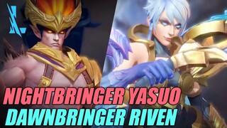 Wlld Rift - Riven Dawnbringer & Yasuo Nightbringer