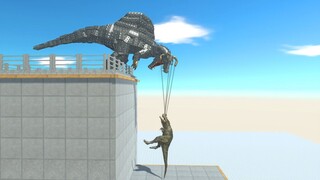 GIANT MUTANT Spinosaurus Pulls Everyone Up - Animal Revolt Battle Simulator