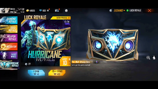 HURRICANE ROYALE FREE FIRE MỚI - FREE FIRE EVENT MỚI