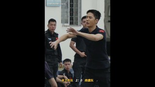 Wang Yibo Formed Police Unit Basketball Time