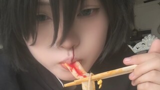 I wanted to film a food show but ended up with a nosebleed. I think I'm really 6