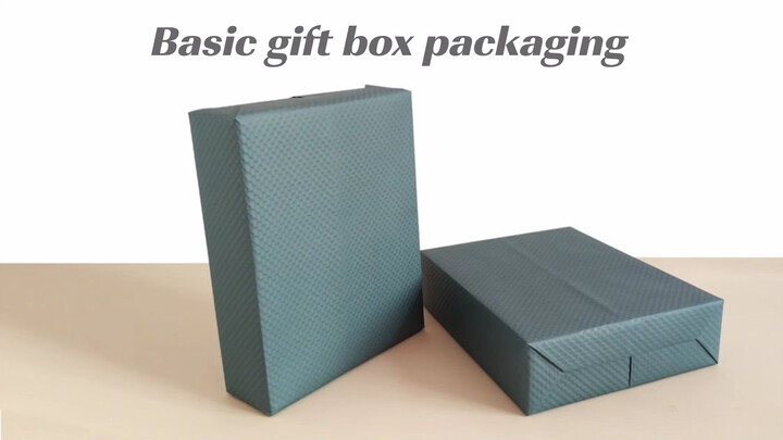 How to wrap a rectangle-shaped present?