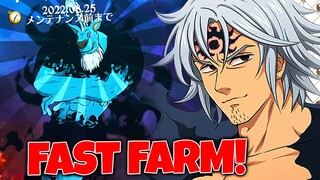 BARUJA IS BACK GLOBAL! HOW TO FAST FARM HIM! | Seven Deadly Sins: Grand Cross