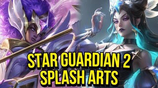 Star Guardian Part 2 Splash Arts | Syndra Akali Morgana Taliyah Rell Quinn | League of legends